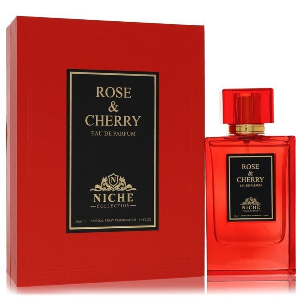Khalis Rose & Cherry Niche Collection by Khalis Eau De Parfum Spray 3.4 oz